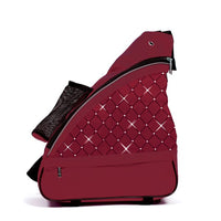 Diamond Crystal Shoulder Skate Bag