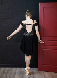 Black dance dress