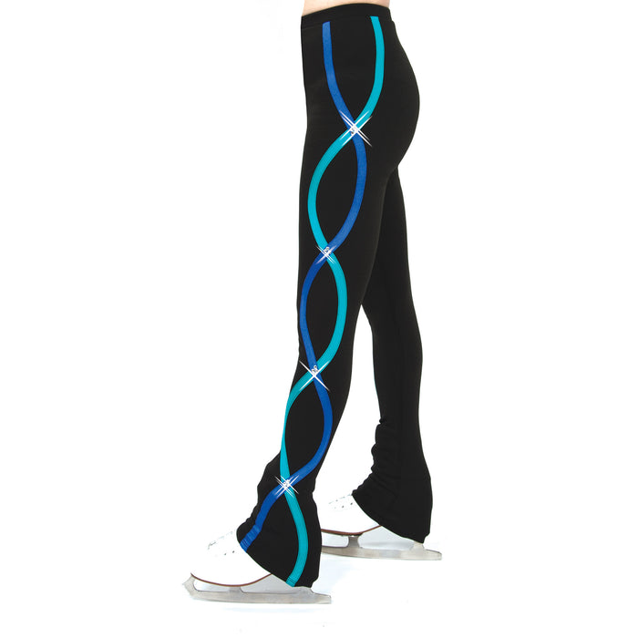 Ribbonette Leggings (Ocean/Blue)