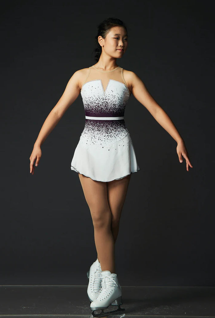 Purple Splash Dress - Ready to ship