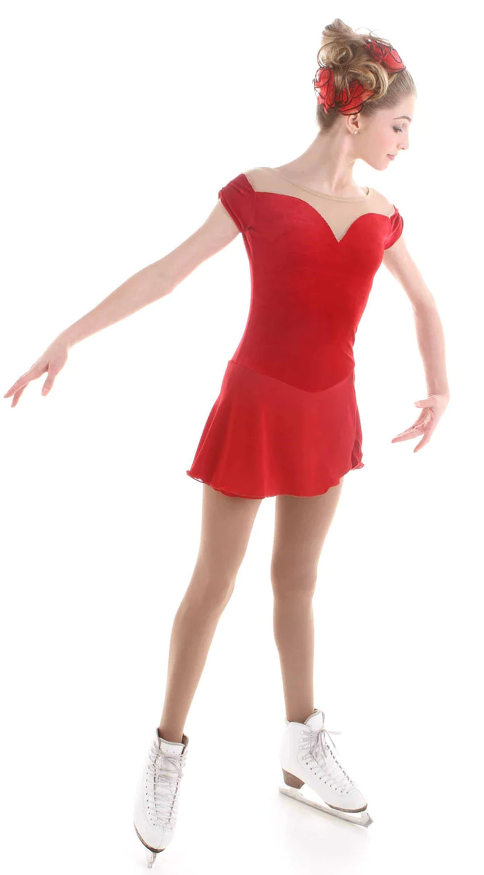 Gracie Gold Inspiration - Red Rose Dress